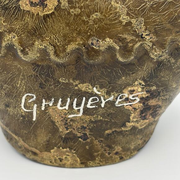 Ghuyeres Vintage Swiss Cowbell Brass Loud Tone Ring 4.5” - Picture 6 of 9